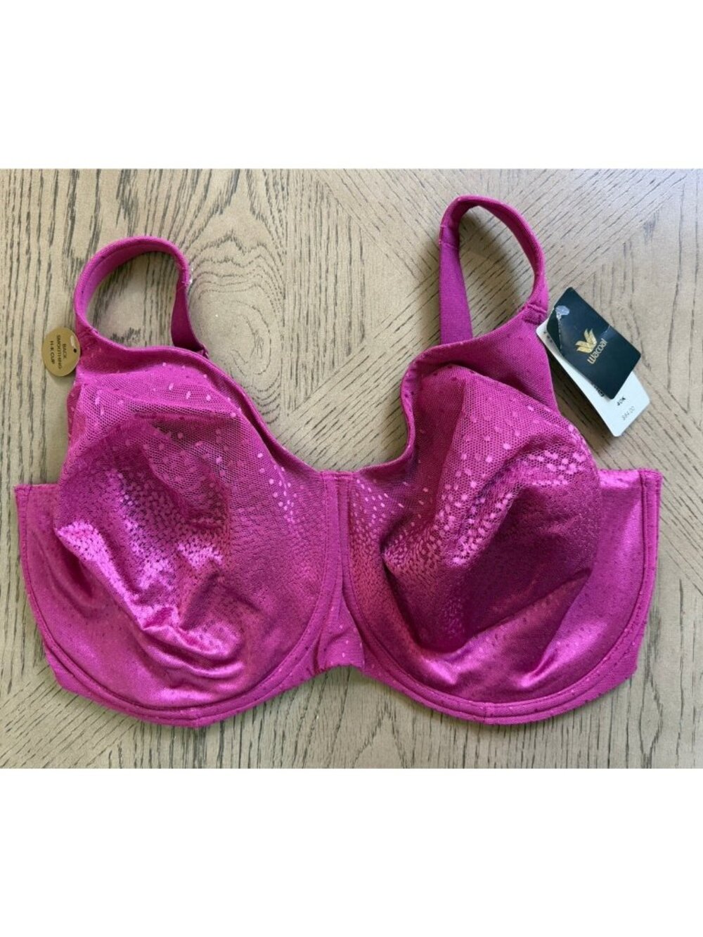 Wacoal 855403 Back Appeal Back Smoothing Full Coverage Bra 40K Berry UW $84 NWT